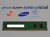 Lot of 20 Major Brand 4 GB DDR4-2666V PC4-21300 1Rx16 1.2V DIMM Desktop RAM