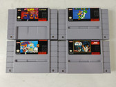 SNES Game Bundle Super Nintendo Entertainment System 1990-1994 - Cartridges Only