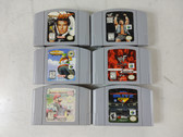 Nintendo 64 (N64) Game Bundle 1996 - Cartridges Only Lot of 6