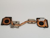 Lot of 2 Lenovo 00NY520 6-Pin BGA 1440  Heatsink and Fan For ThinkPad P50