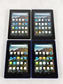 Lot of 4 Amazon SQ46CW Fire HD 7 (4th Gen) 16 GB Fire OS WiFi Only Tablets