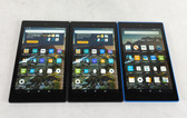 Lot of 3 Amazon SG98EG Fire HD 8 (5th Gen) 8/16 GB Fire OS WiFi Only Tablets
