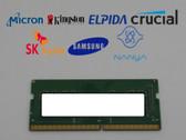 Lot of 10 Major Brand 4 GB PC4-19200 (DDR4-2400) 1Rx8 DDR4 Laptop RAM