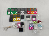 Lot of 170 Apple A2178 Mixed iPod Touch iPod Nano and iPod Shuffles For Parts