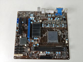 Lot of 2 MSI 760GMA-P34 (FX) Socket AM3+ DDR3 SDRAM Desktop Motherboard