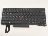 Lot of 2 Lenovo ThinkPad P14s Gen 1 Backlit Laptop Keyboard 5N20V44192