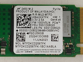 Lot of 2 Micron 2450 MTFDKCD256TCK 256 GB NVMe 42mm Solid State Drive