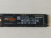 Lot of 2 Samsung 970 EVO Plus MZ-V7S250 250 GB NVMe 80mm Solid State Drive