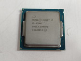 Lot of 2 Intel Core i7-6700T 2.8 GHz 8GT/s LGA 1151 Desktop CPU Processor SR2L3