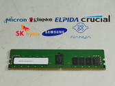 Major Brand 16 GB PC4-25600 (DDR4-3200) 2Rx8 DDR4 RDIMM Server Ram