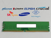 Major Brand 8 GB DDR4-2400T PC4-19200E 1Rx8 1.2V DIMM Server RAM