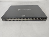 TP-Link Omada SG3452P 52-Port Gigabit Ethernet Managed PoE+ Switch
