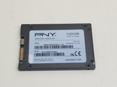 Lot of 5 PNY SSD7SC120GCS1 CS1111 2.5" 120GB SATA III 6Gb/s Solid State Drive