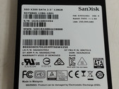 Lot of 2 SanDisk X300 SD7SB6S-128G 128 GB SATA III 2.5 in Solid State Drive