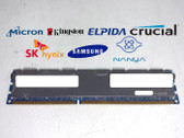 Lot of 10 Major Brand 8 GB PC3-8500 (DDR3-1066) 4Rx8 DDR3 Server Shielded RAM
