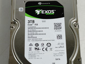 Lot of 2 Seagate EXOS 7E8 ST3000NM0005 3 TB SATA III 3.5 in Enterprise Drive
