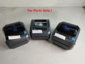 Lot of 3 Zebra GX Series GX420d USB Monochrome Thermal Label Printer For Parts