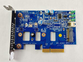 HP 742006-002 Low Profile PCI Express x4 PCIe to M.2 Adapter Board