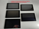Lot of 5 Amazon Fire 7" 16GB ( 9th GEN ) M8S26G "For Parts Only"
