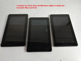 Lot of 3 Amazon Fire 7" ( 8GB 5th Gen) SV98LN For Parts Only