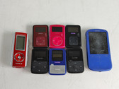 Lot of 8 SanDisk Sansa Clip+ Clip, Clip Jam Digital Media Player For Parts