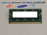Lot of 5 Major Brand 8 GB DDR3L-1866 PC3L-14900S 2Rx8 1.35V Laptop RAM