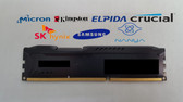 Major Brand 4 GB DDR3-1600 PC3-12800U 1Rx8 1.5V Shielded Desktop RAM