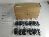 Dell KB-KB216-KB-US, M-MS116t1 Wired USB Standard Desktop Keyboard KB-644G3, M-RG4V6 & Mouse