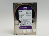 Lot of 2 Western Digital Purple WD60PURZ 6 TB SATA III 3.5" Surveillance Drive