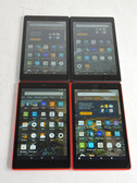 Lot of 4 Amazon L5S83A Fire HD 8 (8th Gen) 16/32 GB Fire OS WiFi Only Tablets