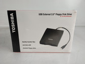 New Toshiba PA3109U-1FDD 3.5in Black Toshiba Portable USB External Floppy Drive