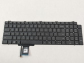 Dell Precision 7760 Backlit Laptop Keyboard 713DM