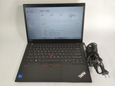 Lenovo ThinkPad T14 Gen 2 Core i7-1185G7 3.00 GHz 16 GB 256 GB NVMe Windows 11 Pro Laptop WINACTB8 B8