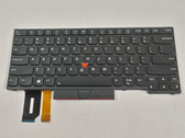 Lenovo ThinkPad P14s Gen 2 Backlit Laptop Keyboard 5N20V43760