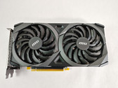MSI NVIDIA GeForce RTX 3060 Ventus 2X OC 12 GB GDDR6 PCI Express 4.0 x16 Video Card