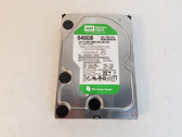 Lot of 2 Western Digital WD Green WD6400AAVS 640 GB 3.5" SATA II Hard Drive