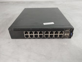 Dell E10W X1018 16x GbE 2x 1G SFP Managed Switch