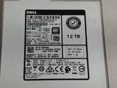 Lot of 2 HGST Dell HUH721212AL5200 12 TB SAS 3 3.5 in Enterprise Drive