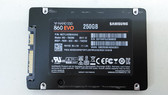 Lot of 2 Samsung MZ-76E250 860 EVO 250 GB 2.5 in SATA III Solid State Drive