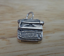 14x15mm Detailed Old Fashioned Typewriter Charm