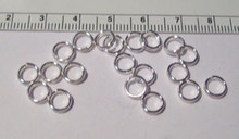 20 Shiny Base Metal 6 mm Split Rings Attach Charms Bracelet