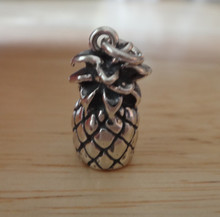 xLg 3D 5 gram Food Pineapple Hawaii Sterling Silver Charm!