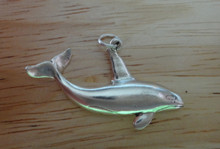 xLg Orca Killer Whale Sterling Silver Charm