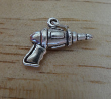 3D 20x13mm Ski Boot Power Drill Tool Sterling Silver Charm