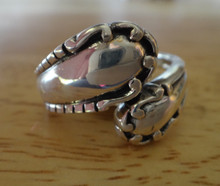 size 6 7 8 or 9 Solid Fancy Spoon Sterling Silver Ring