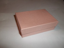Ten or Fifty 3x2" Fancy Pink Jewelry Gift #32 Boxes cotton inside