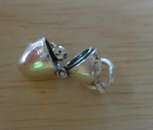 3D Movable Egg & Baby Chick Sterling Silver Charm