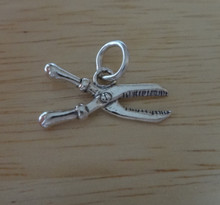 Pruning Shears Garden Tool Sterling Silver Charm