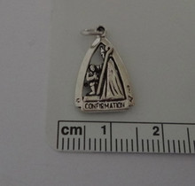 says Summer Missions Sterling Silver Charm