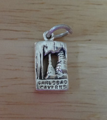 9x16mm Carlsbad Caverns New Mexico Sterling Silver Charm